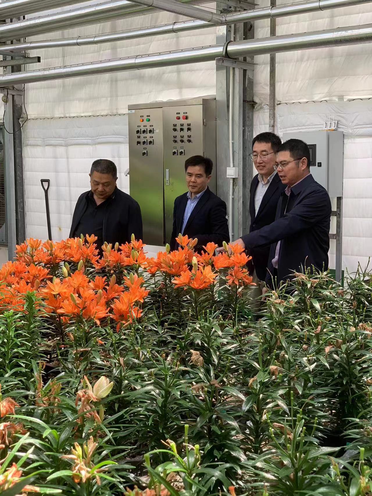 福建金森周文剛總經(jīng)理帶隊赴上海市農(nóng)業(yè)科學院生態(tài)環(huán)境保護研究所調研