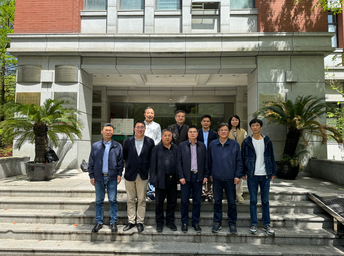 福建金森周文剛總經(jīng)理帶隊赴上海市農(nóng)業(yè)科學院生態(tài)環(huán)境保護研究所調研